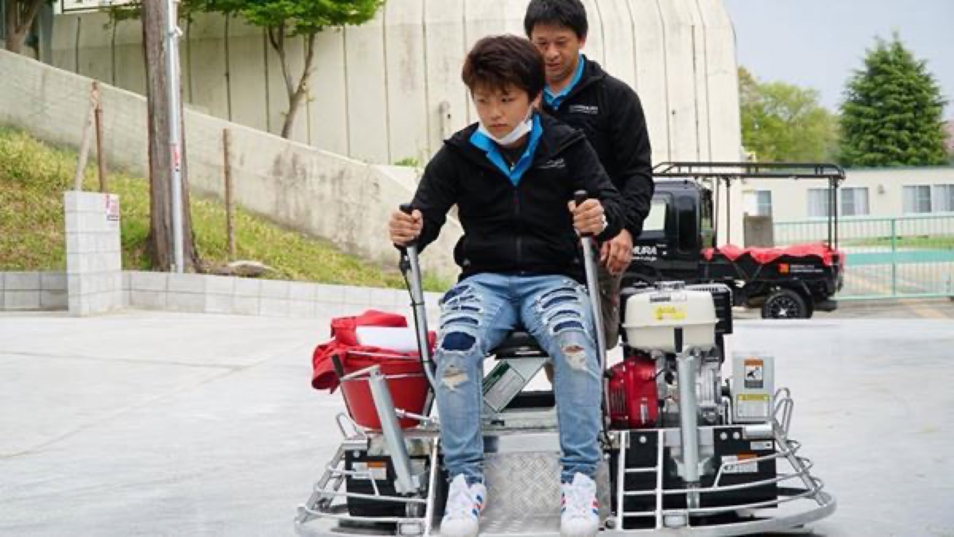 研修センターでの安全教育 - 実技訓練